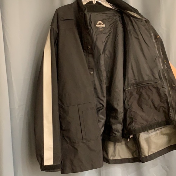 StormForce 2X, black, fleece lined jacket. - Picture 2 of 4